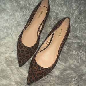 Express Leopard Flats
